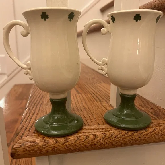Vintage Irish Coffee Mugs-Set of 2 - Picture 2 of 8